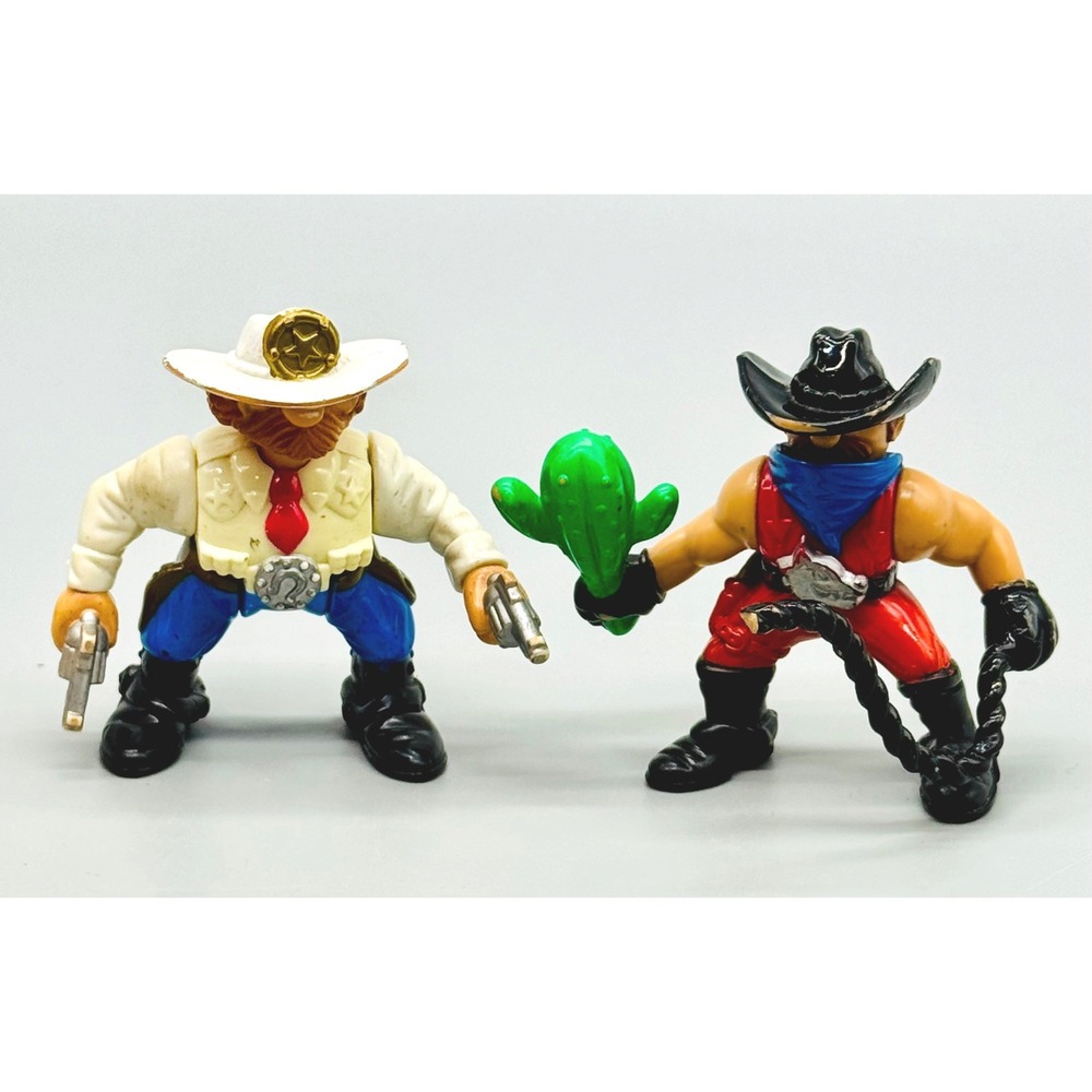 Fisher Price Great Adventures Wild West Stagecoach Horse Barrel 4 Action Figures - Picture 6 of 13